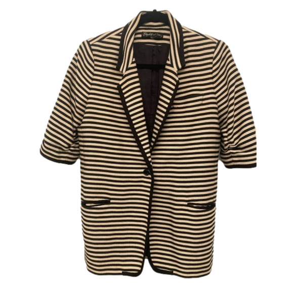Elizabeth and James striped blazer. - Picture 1 of 4